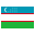 Uzbekistan flag